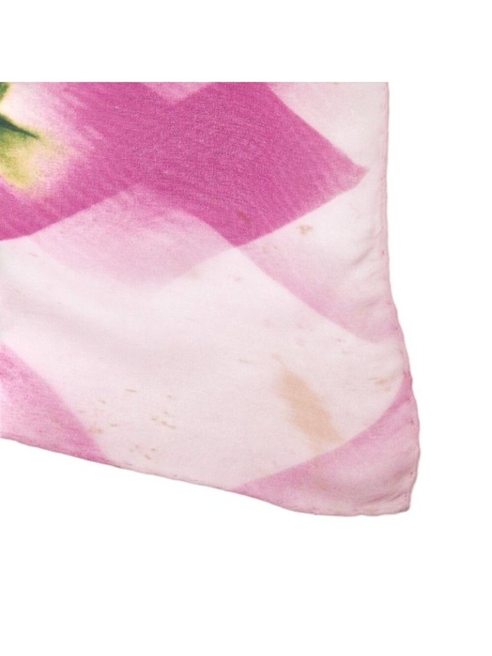 Dior Flower Floral Pattern Purple Multicolor Silk - Picture 3 of 7